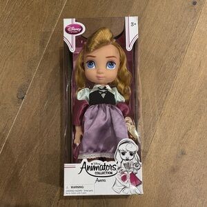 Disney Animators' Collection Aurora Doll with Purple and Black Outfit